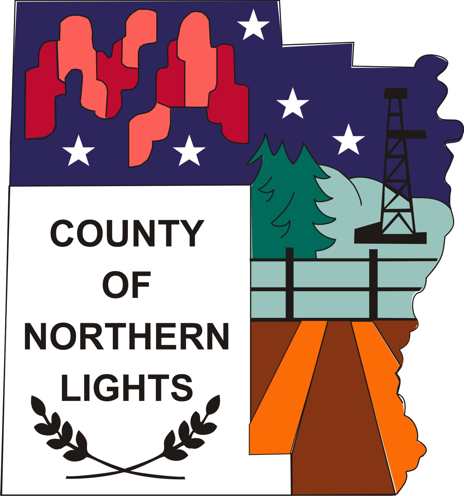 Logo of County of Northern Lights